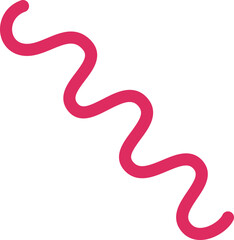 Fototapeta premium Squiggle Line Filler