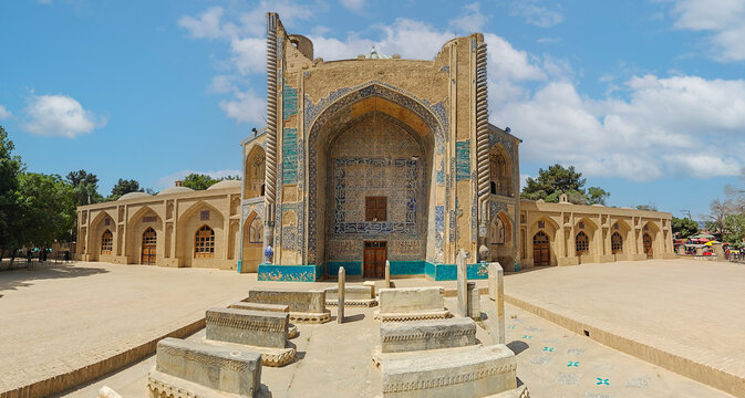 Balkh, Afghanistan - one of the pearls of Afghanistan, Balkh displays a lot of history. Here in particular amazing Green Mosque
