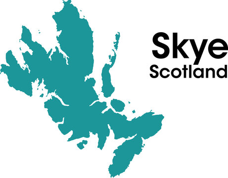 Isle of Skye Scotland Filled Vector Map
Filled vector map of the Isle of Skye, Scotland, United Kingdom, isolated on a light background. Detailed geographic illustration ideal for cartography