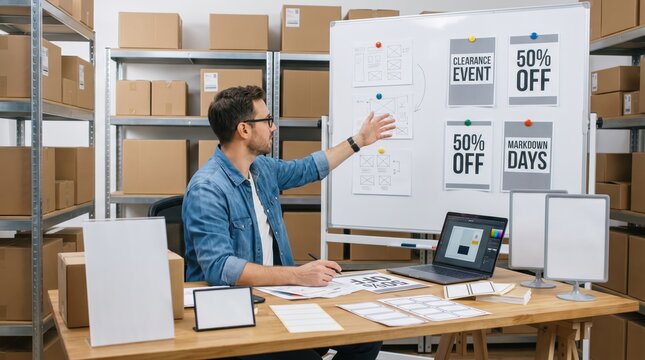 Man Plans End Of Summer Retail & Clearance Campaign Kits