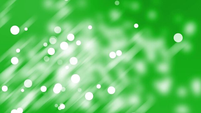 Bokeh light streaks background animation, Soft bokeh background with diagonal light streaks and glowing white circular highlights