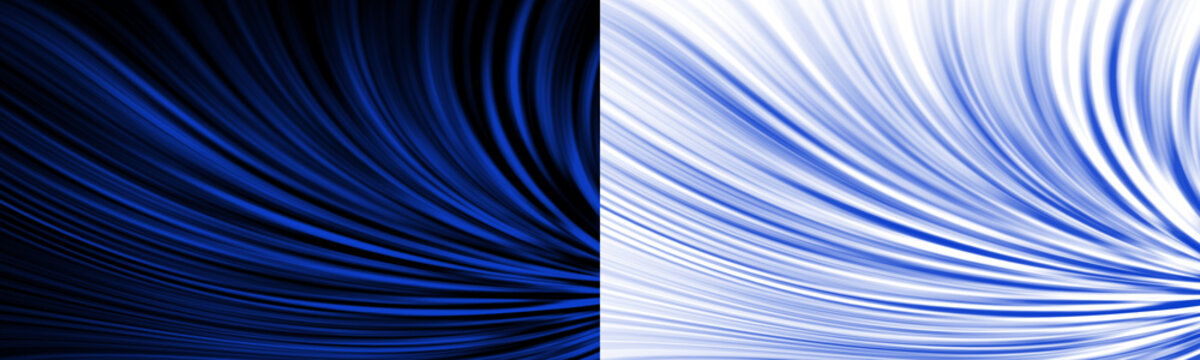 Abstract Blue Swirls and Patterns on a White Background with a Grid Overlay Featuring Design, Texture, Artistic with Digital
