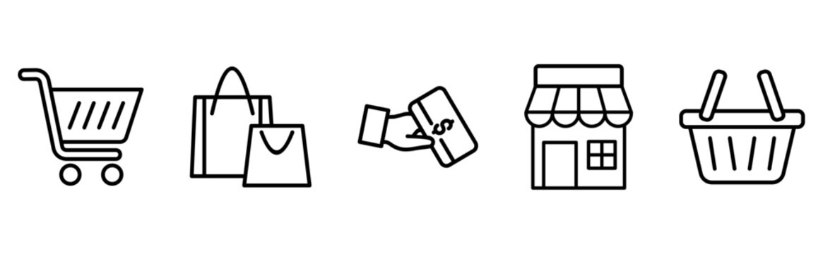 Creative Vision, Strategic Planning, and Educational Learning Concept Icon Set 