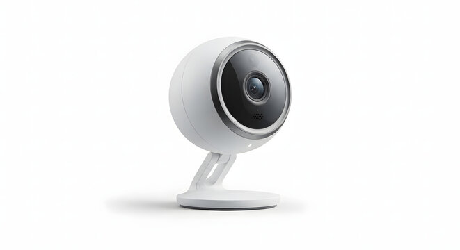 webcam isolated on white background