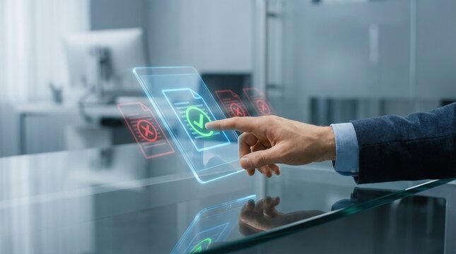 AI system automates document review with detection to approve or reject files quickly improving workflow and reducing manual approval delays