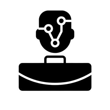 businessman holding briefcase