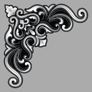 Baroque style, vintage elements, Thai patterns.