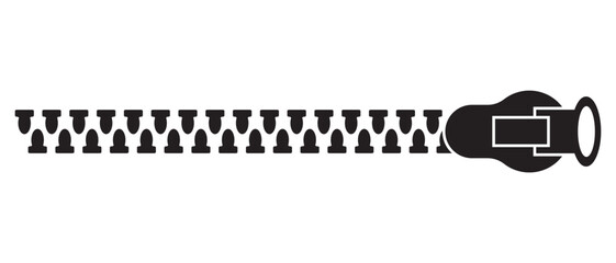 Zipper icon, Zip Icon, Clothing Zipper, Locked Zipper Icon. © Rama