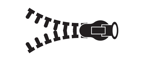 Zipper icon, Zip Icon, Clothing Zipper, Locked Zipper Icon. © Rama
