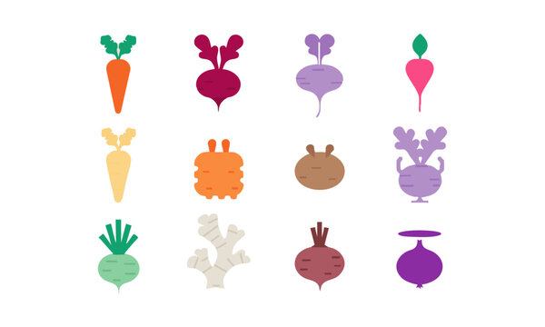 Healthy Farm Vegetable Collection.
