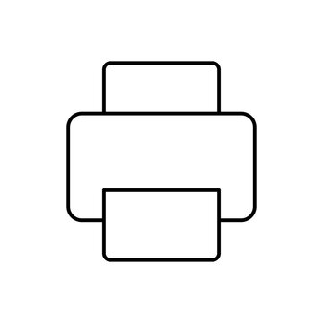 Outlined printer device