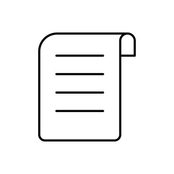 Scroll document lines