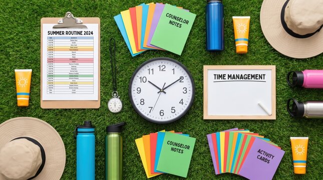 Summer Childcare, Camps & Activity Schedules Organization Tools