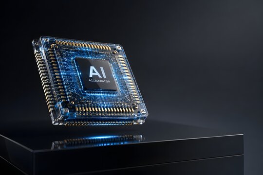 AI semiconductor microchip for high performance computing and enterprise artificial intelligence