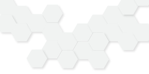Fototapeta premium Modern honeycomb pattern hexagon illustration wallpaper cell geometric seamless design. 