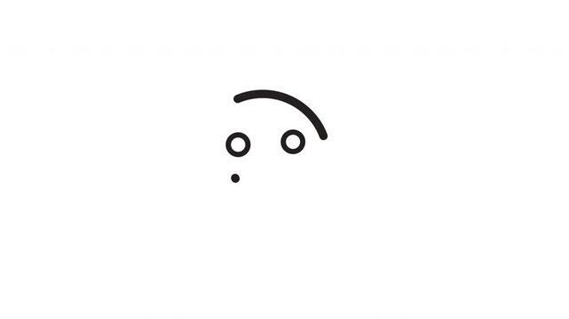 Suitable for minimalist branding, iconography, or modern graphic design projects needing a sleek, simple aesthetic appeal with artistic elements.