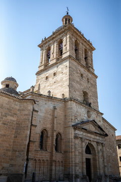 View of the cathedral in Ciudad Rodrigo, Salamanca, Castile and Le&oacute;n, Spain