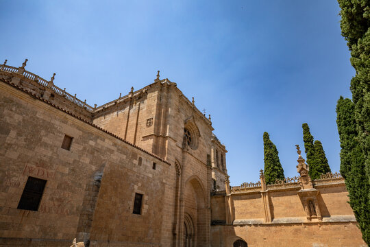 View of the cathedral in Ciudad Rodrigo, Salamanca, Castile and Le&oacute;n, Spain