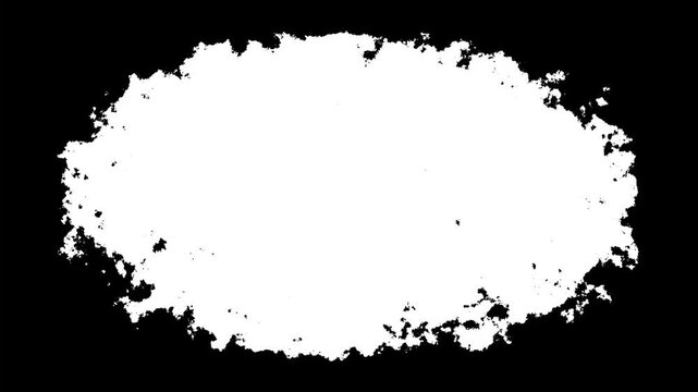 abstract Paint brush transition Fast Abstract stroke black and white background, animation of paint splash. Brush stroke black and white transition background