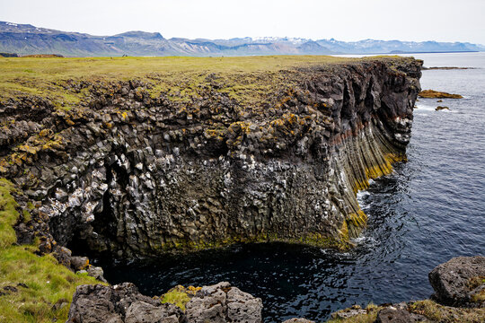Basalt Column Cliffs of Arnarstapi, Iceland
