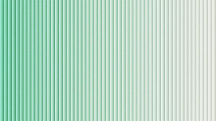Abstract vertical stripes pattern in mint green and grey gradient grainy textured background