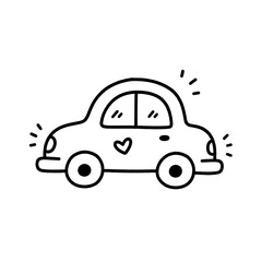 Fototapeta premium car icon vector illustration