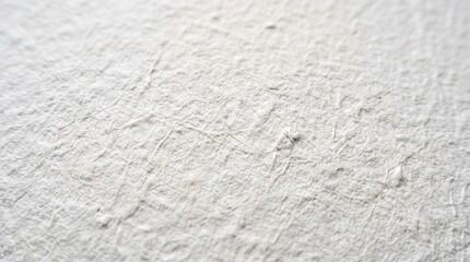 Fototapeta premium Handmade White Paper Texture Background With Natural Fibers and Subtle Wrinkles for Design