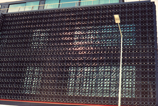 Patterned Metal Facade