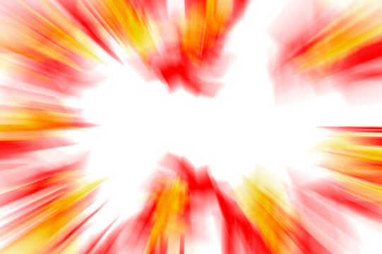 Red and yellow flames with zoom effect in PNG format.