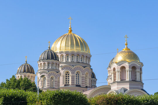 Orthodox church in Riga, Latvia