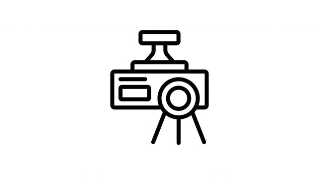 projector animation icon