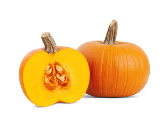 Obraz premium Pumpkin Isolated on White Background