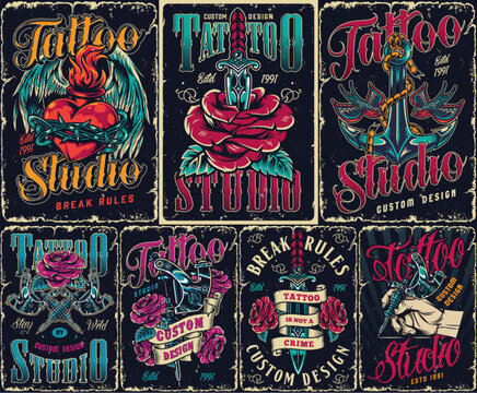 Custom tattoo art