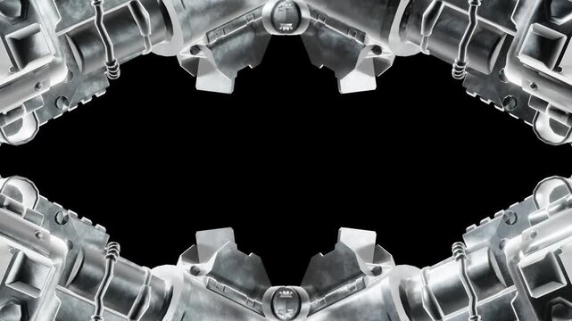 metal gears background