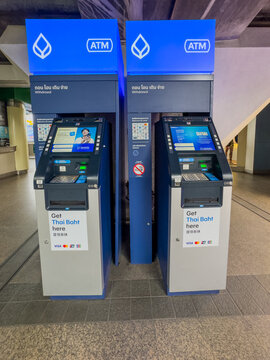 30 July 2026 Bank ATM Machine on Sukhumvit Rd Nana BKK Bangkok Thailand 