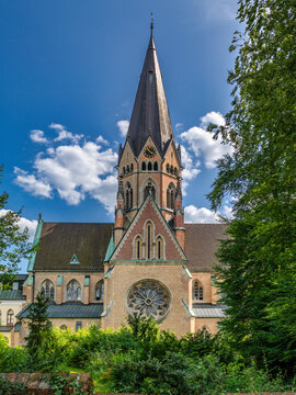 Klosterkirche, Erzabtei Sankt Ottilien, Kloster der Missionsbenediktiner, Eresing, Bayern, Deuschland