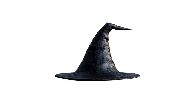 Black witch hat for halloween magic costume