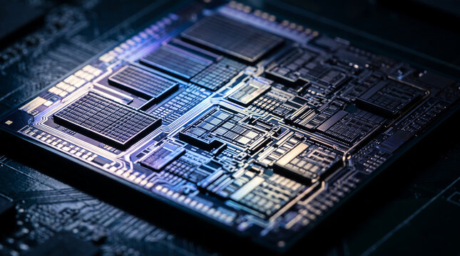 High-tech computer processor circuit board electronic hardware technology background for digital innovation with technology processor hardware electronic computer innovation microchip