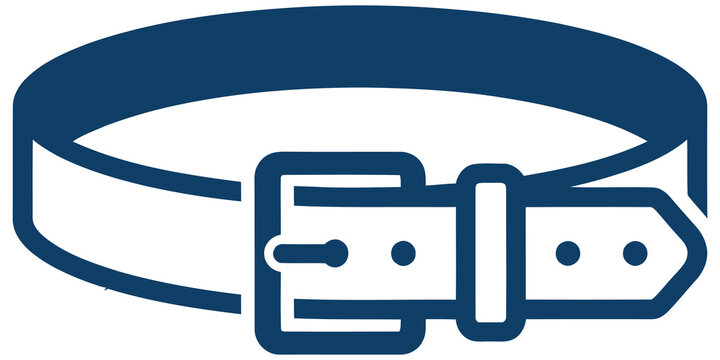 belt accessory icon isolated on transparent background
