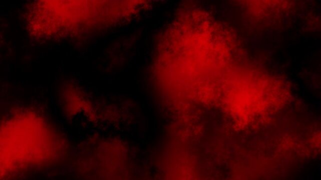 Red and black horror grunge abstract looping animated background stop motion style