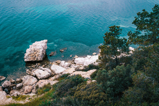 Cunda island Ayvalik Turkey Aegean Sea and nature