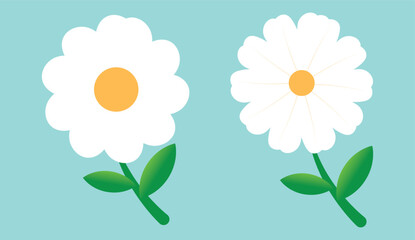 Nature flowerpot vintage love icon set. Gardening white colourful flowers set. White vintage isolated modern vintage vector set on isolated background. EPS 10. 