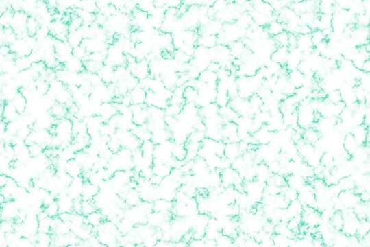Abstract background featuring a soft and delicate pattern of light mint green organic lines and swirling shapes on a clean white textured paper surface