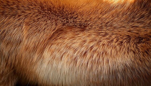 Fox Fur Texture Background