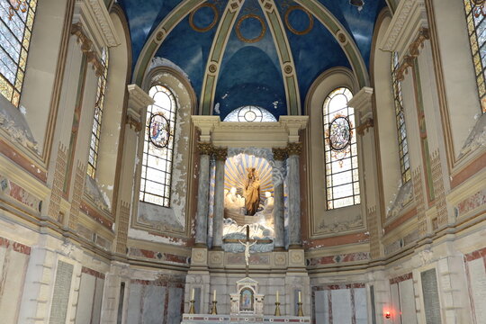 La basilique Notre-Dame de Boulogne, ville de Boulogne sur Mer, d&eacute;partement du Pas de Calais, France
