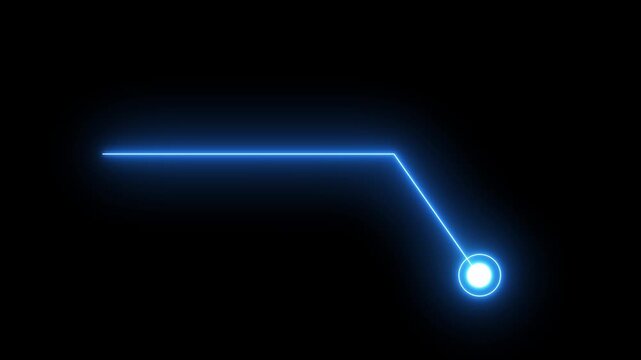 Animated glowing callout elements and HUD graphics. Neon callout elements designed for text highlighting and user interface projects. 4k motion video.