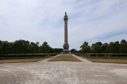 Colonne de la grande arm&eacute;e ou colonne Napol&eacute;on, ville de Boulogne sur Mer, d&eacute;partement du Pas de Calais, France