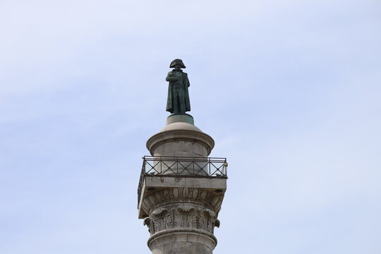 Colonne de la grande arm&eacute;e ou colonne Napol&eacute;on, ville de Boulogne sur Mer, d&eacute;partement du Pas de Calais, France