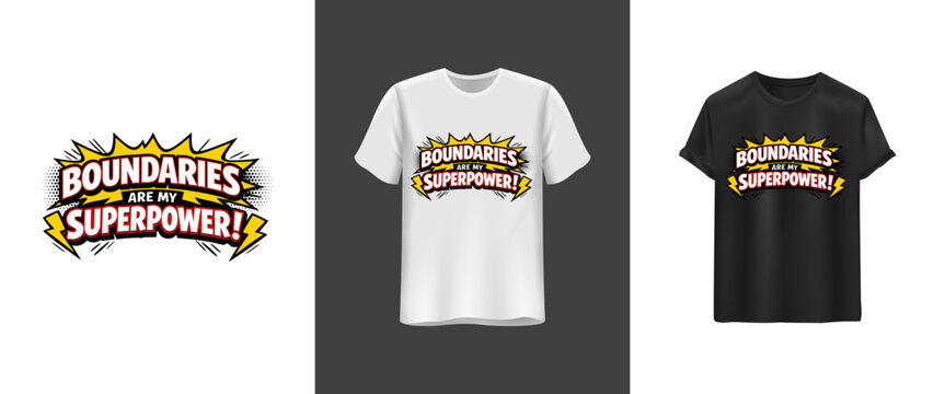 Rounders Are The Superpowers Of Life Typography T-Shirt Design. Bold motivational quote tee for apparel and print on demand merch.