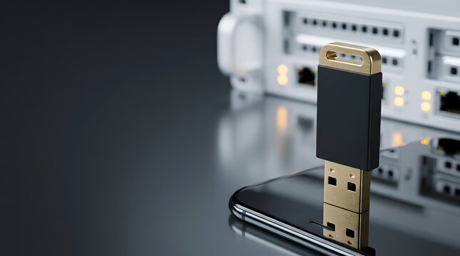 Modern high speed gold plated m2 nvme solid state drive for computer hardware storage